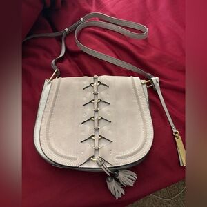 Vince Camuto Chic Beige Crossbody Bag